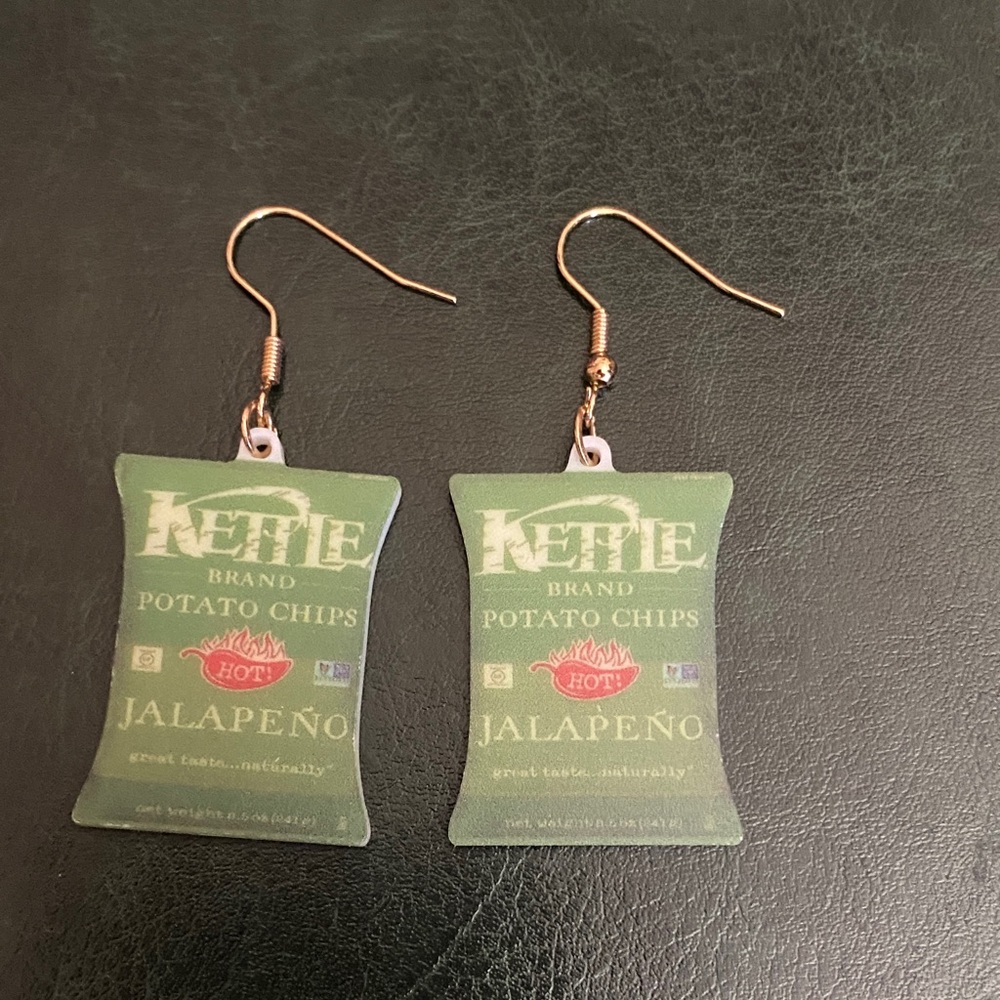 Green Kettle Brand Jalapeño Earrings